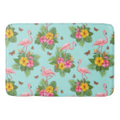 Flamingo en Butterflies 3 Badmat (Voorkant)