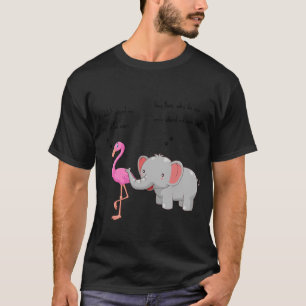 FLAMINGO EN ELEPHANT T-SHIRT