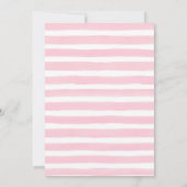 Flamingo en Hibiscus verjaardagsfeest Kaart (Achterkant)