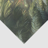Flamingo en Jungle Waterval Decoupage Tissuepapier (Detail)