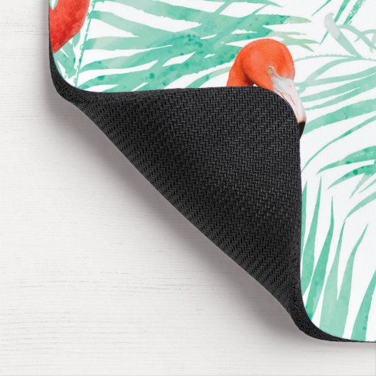 Flamingo en Mint Palm Muismat (Hoek)