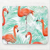 Flamingo en Mint Palm Muismat (Voorkant)