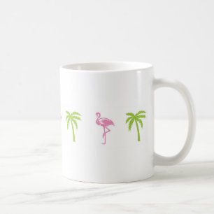 Flamingo en Palm Tree Mok