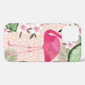 Flamingo en palmbomen naadloos illustreren Case-Mate iPhone case (Achterkant (horizontaal))