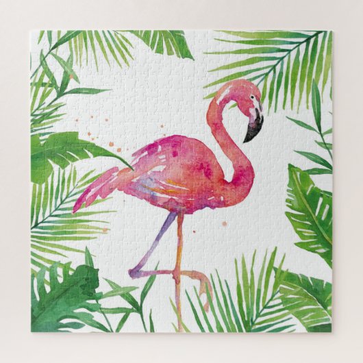 Flamingo en Palms Puzzle Legpuzzel (Verticaal)