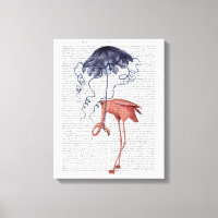 Flamingo en Parasol