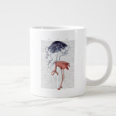 Flamingo en Parasol Grote Koffiekop (Rechts)