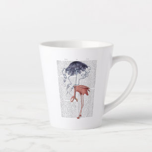 Flamingo en Parasol Latte Mok