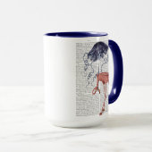 Flamingo en Parasol Mok (Voorkant rechts)