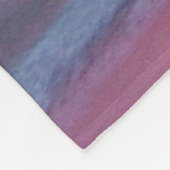 Flamingo en Pink Sky Fleece Deken (Hoek)