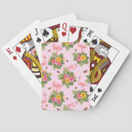 Flamingo en Vlinders 1 Pokerkaarten