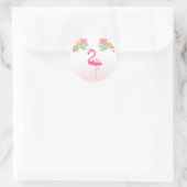Flamingo Envelope sticker Tropisch Etiket (Tas)