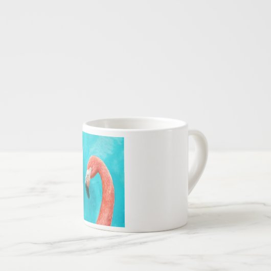 Flamingo Espresso Kop (Voorkant rechts)