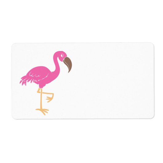 Flamingo Etiket (Voorkant)