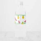 Flamingo Etiket en Drank Etiket Set (Achterkant)