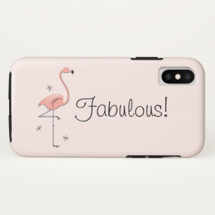 Flamingo 'Fabulous!' iPhone hoesje
