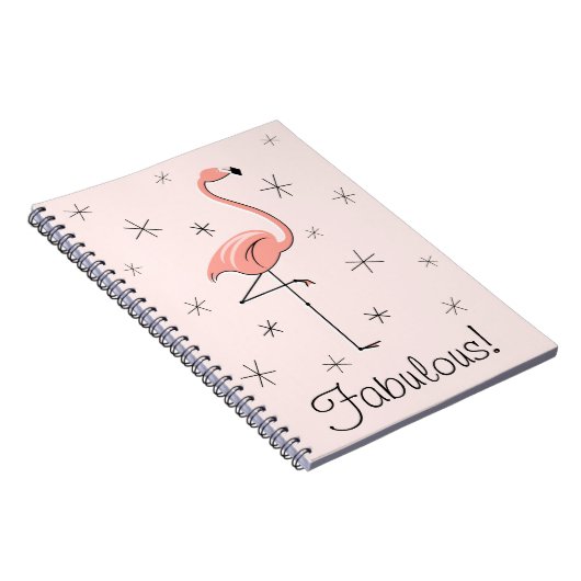 Flamingo Fabulous! Notitieboek tekst (Rechterzijde)