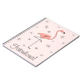 Flamingo Fabulous! Notitieboek tekst (Linkerzijde)