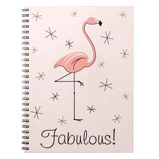 Flamingo Fabulous! Notitieboek tekst (Voorkant)