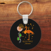 Flamingo Faith Hope Love RSD Crops Bewustzijn Sleutelhanger (Voorkant)