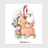 FLAMINGO FANCY DIER STICKER (Vel)