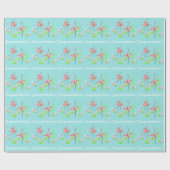 Flamingo Fandango Duo 2 Gefeliciteerd! Cadeaupapier (Vlak)