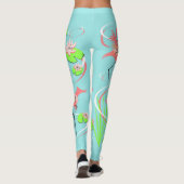 Flamingo Fandango Duo leggings (Achterkant)