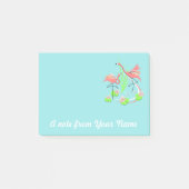 Flamingo Fandango Duo-tekst na het bericht Post-it® Notes (Voorkant)