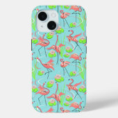 Flamingo Fandango Multi iPhone hoesje (Achterkant)