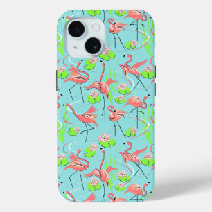 Flamingo Fandango Multi iPhone hoesje