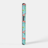 Flamingo Fandango Multi iPhone hoesje 15 Case (Rechterkant)
