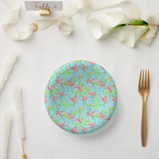 Flamingo Fandango Multi Papier Bord (Huwelijk)