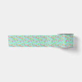 Flamingo Fandango Multi ribbon satin Satijnen Lint (Voorkant)