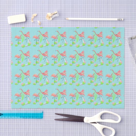 Flamingo Fandango Multiduo tissuepapier (Craft)