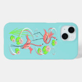 Flamingo Fandango Slim Duo iPhone hoesje (Achterkant (horizontaal))