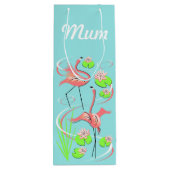 Flamingo Fandango Slim Duo Mum wine Wijn Cadeautas (Achterkant)