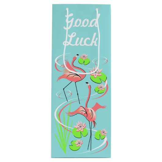 Flamingo Fandango Slim Duo Succes wijn Wijn Cadeautas (Voorkant)