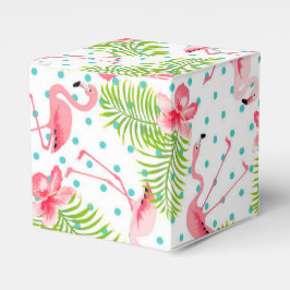 Flamingo Favor Box Bedankdoosjes