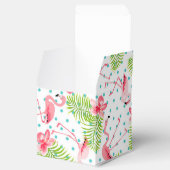 Flamingo Favor Box Bedankdoosjes (Geopend)