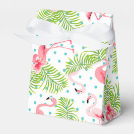 Flamingo Favor Box Bedankdoosjes