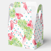 Flamingo Favor Box Bedankdoosjes (Geopend)