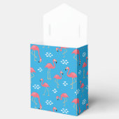 Flamingo Favor Box Bedankdoosjes (Geopend)
