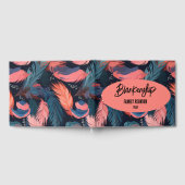 Flamingo Feathers Family Reunion Party Essentieel  Gastenboek (Volledig)