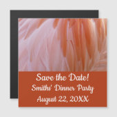 Flamingo Feathers in Shades of Pink (Voorkant / Achterkant)