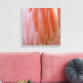 Flamingo Feathers in Shades of Pink Canvas Afdruk (Insitu (Woonkamer))