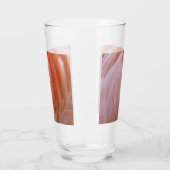 Flamingo Feathers in Shades of Pink Glas (Links)