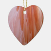 Flamingo Feathers in Shades of Pink Keramisch Ornament (Links)