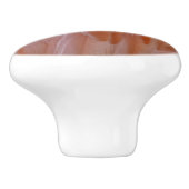 Flamingo Feathers in Shades of Pink Keramische Knop (Zijkant)