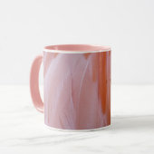 Flamingo Feathers in Shades of Pink Mok (Voorkant links)
