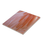 Flamingo Feathers in Shades of Pink Tegeltje (Zijkant)